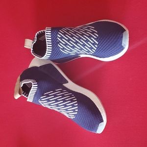 Adidas boost athletic running shoes.